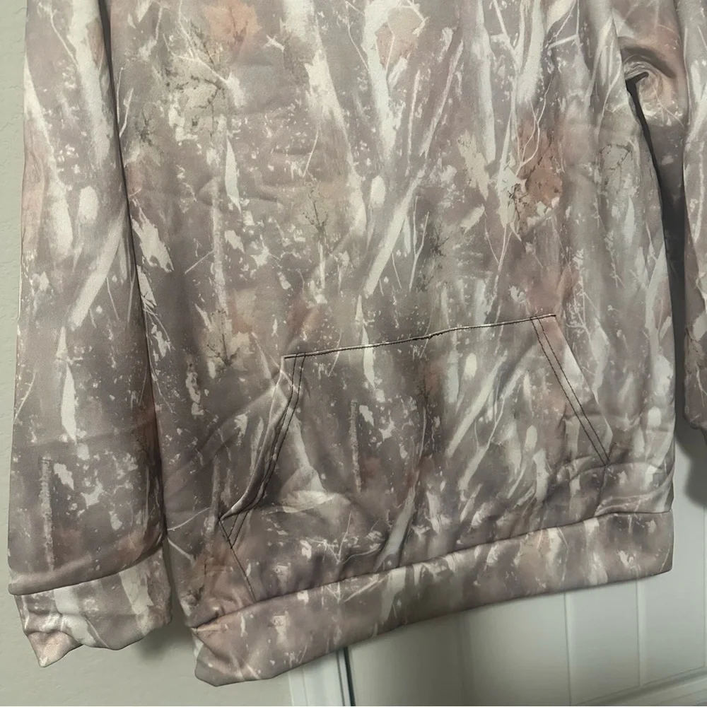Camouflage Hoodie‎ Kangaroo Pocket Size Small Unisex Hunting Winter Pullover